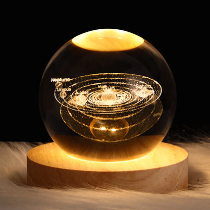 Crystal Glow Ball Lamp