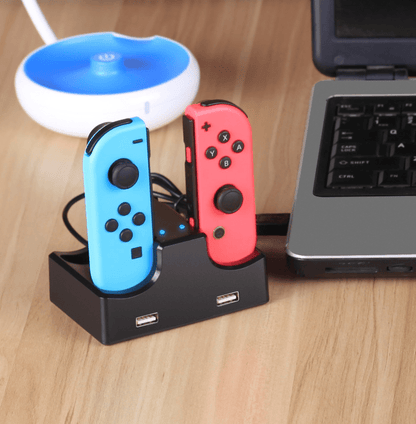 Nintendo Switch Controller Charging Dock (Quad Dock) - Boltronik