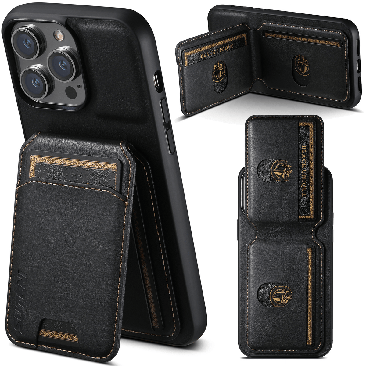 CardGuard Leather Phone Case - Boltronik