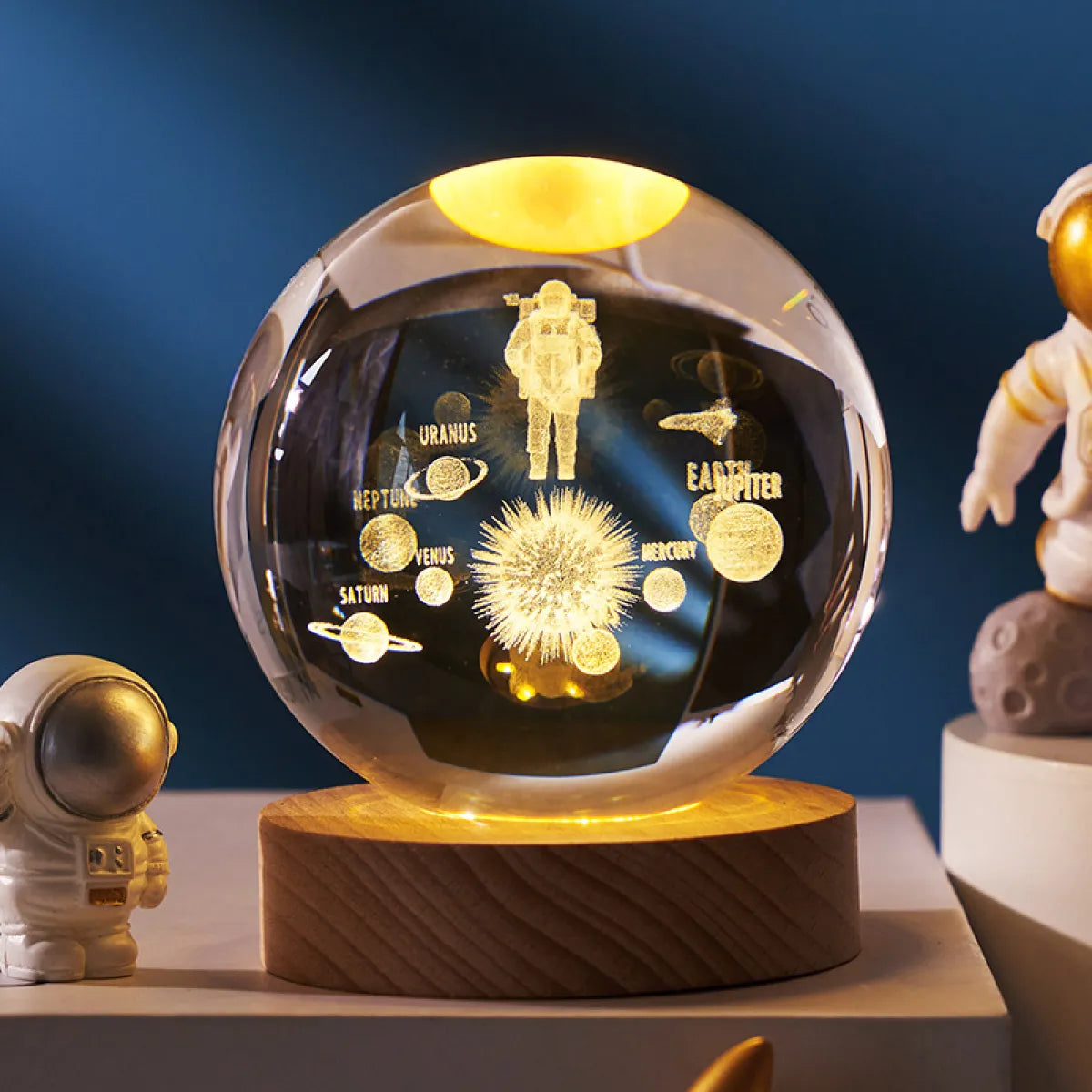 Crystal Glow Ball Lamp
