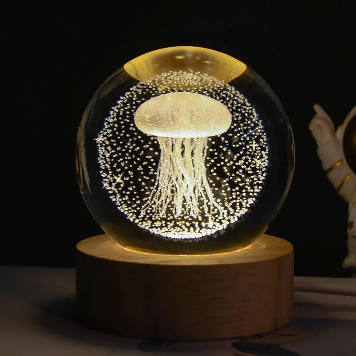 Crystal Glow Ball Lamp