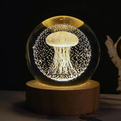 Crystal Glow Ball Lamp