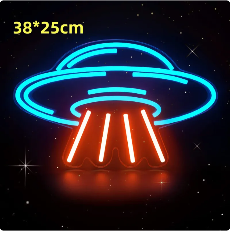 Space Neon Wall Sign