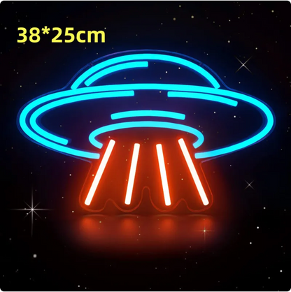 Space Neon Wall Sign