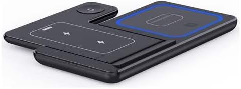 3 In 1 LED Fast Wireless Charger Stand Foldable Charging Station - Boltronik