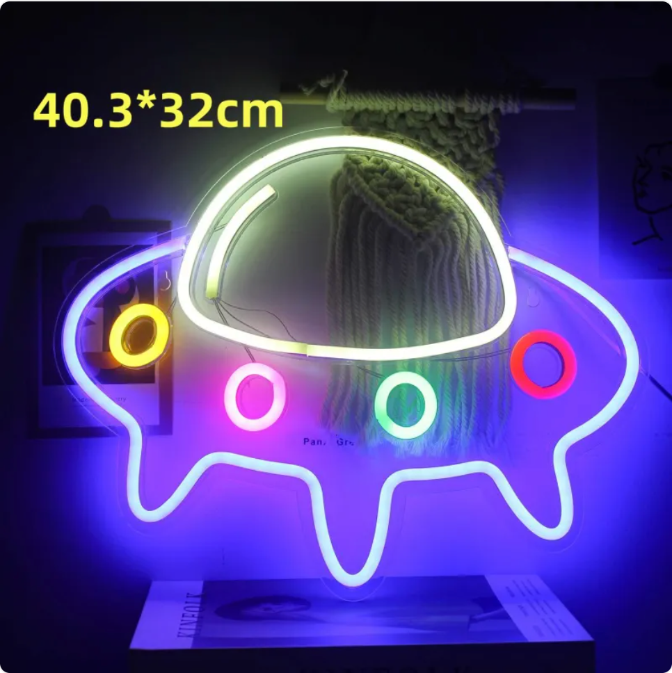 Space Neon Wall Sign