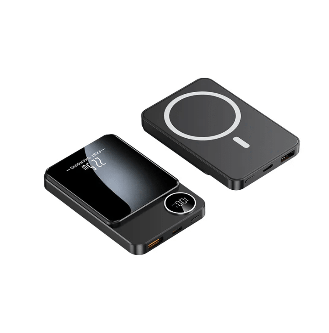 Ultra-thin Magnetic Wireless Power Bank - Boltronik