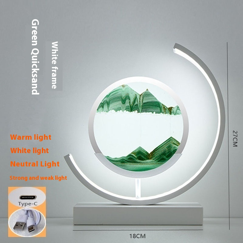 Dune Glow Sand Art Lamp as room decor