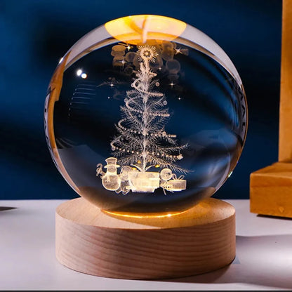 Crystal Glow Ball Lamp