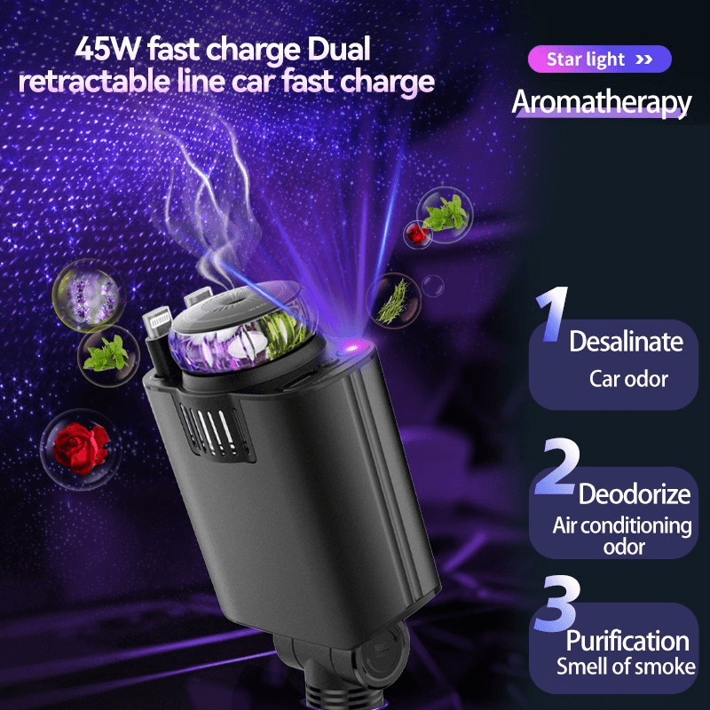 Dual-Charge LED Car Phone Charger - Boltronik -