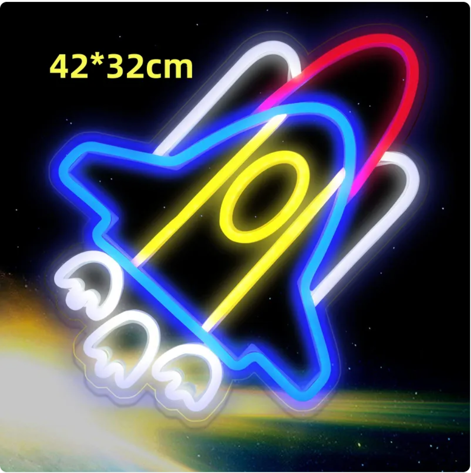 Space Neon Wall Sign