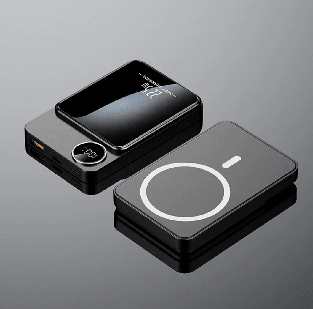 Ultra-thin Magnetic Wireless Power Bank - Boltronik