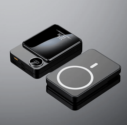 Ultra-thin Magnetic Wireless Power Bank - Boltronik