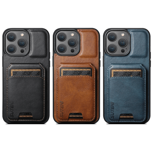 CardGuard Leather Phone Case - Boltronik