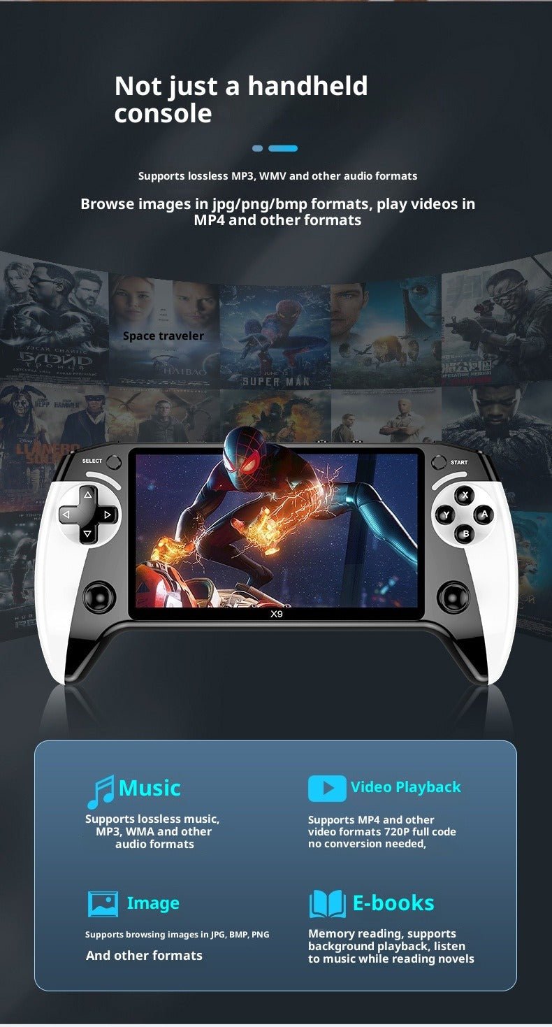 X9 Retro Arcade Handheld Console - BoltronikGame Console
