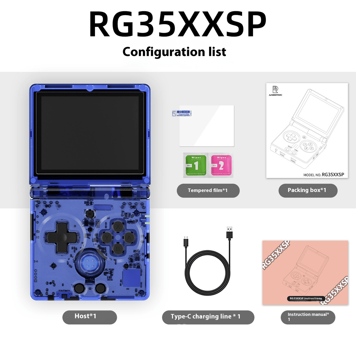 PocketFlip Retro Handheld Console - Boltronik -