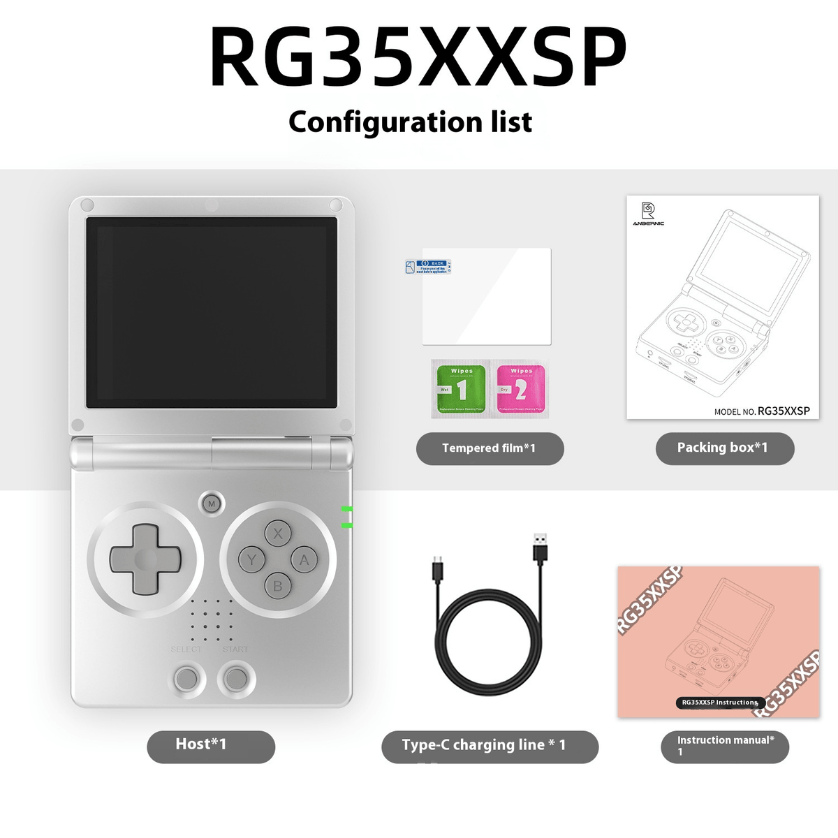 PocketFlip Retro Handheld Console - Boltronik -